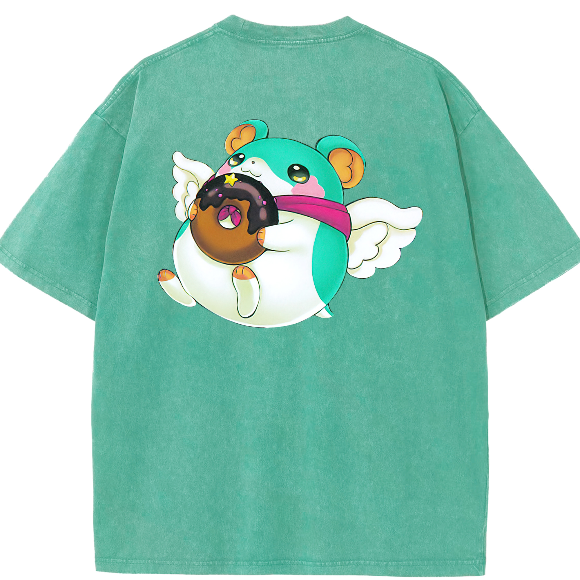 （画像用） 遊☆戯☆王 Yu-Gi-Oh! 綿100% ヴィンテージ風 半袖Tシャツ（背面プリント）